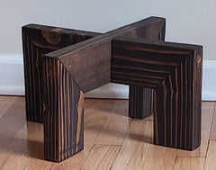 Wood Plant Stand: Indoor Outdoor Pot Riser Pedestal