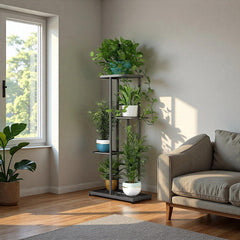 4 Tier Metal Corner Plant Stand