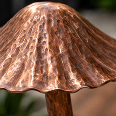 Copper Mushroom Garden Stakes